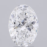 2.5 oval d vvs1 ex ex none LAB_GROWN Diamond